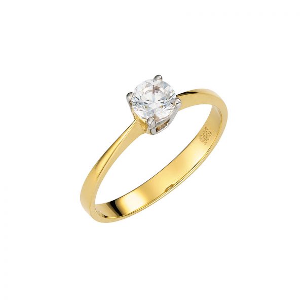 Ring Golden Solitaire