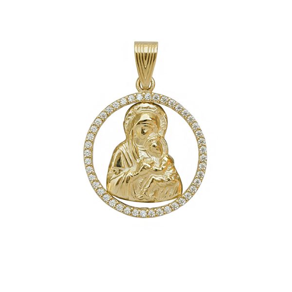 Virgin Mary Medagon-Amulet