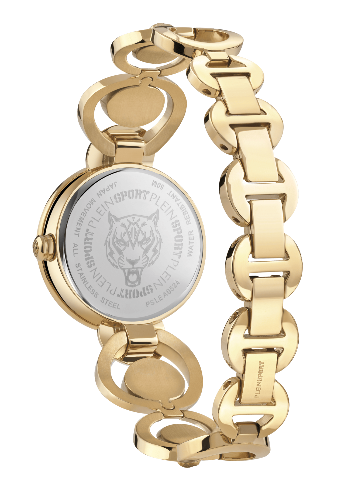 PLEIN SPORT SUPERNOVA GOLD STAINLESS STEEL BRACELET