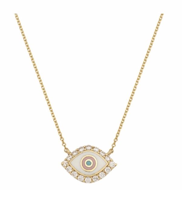 Gold Eye Necklace