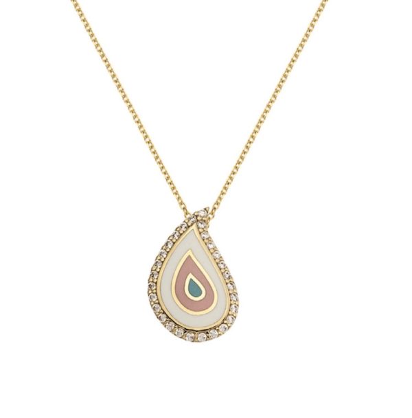 Gold Eye Necklace