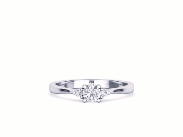 Ring Solitaire with Diamond